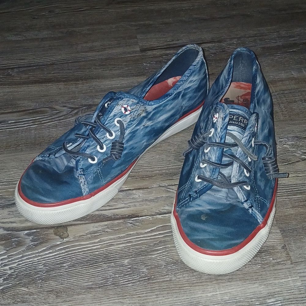 Sperry Limited Edition Jaws Seacoast Water Boat Shoes Sz 9 Ladies